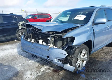 2009 Toyota Highlander Limited from USA, damaged, VIN JTEES42A192122425